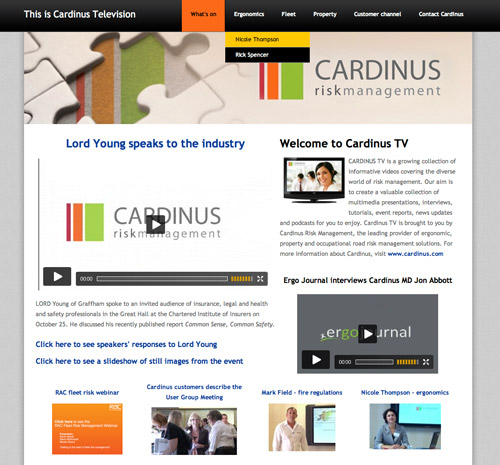 Cardinus TV Peterborough Video Production